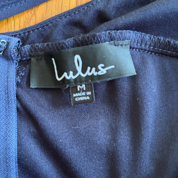 Lulus Depths of My Love Navy Blue Formal Maxi Dress - Picture 2 of 5